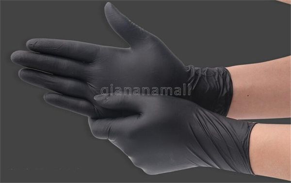 

thickened disposable powder-100pcs nitrile gloves for workplace, home, school