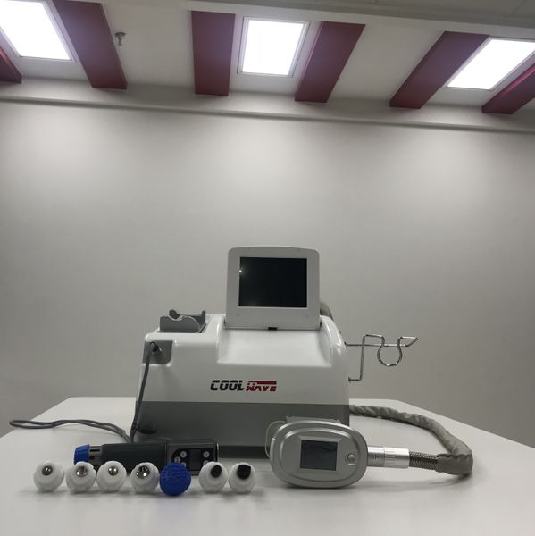 

new cool wave slimming machine acoustic radial shockwave wiht cool cryo med physiotherapy for weight loss