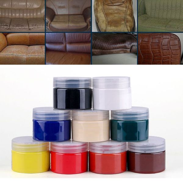 

50 мл универсальный кожаный ремонт инструмент автокресло диван пальто кошелек отверстие царапин уход 23gc