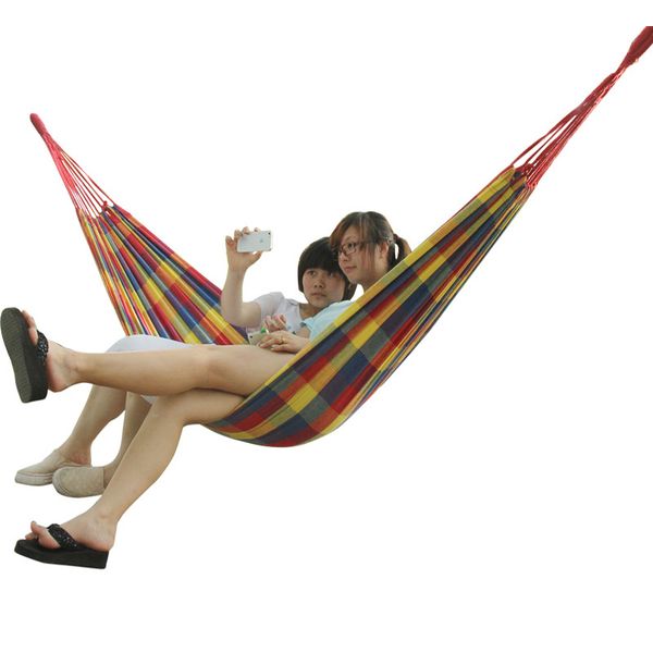 

leisure canvas hammock outdoor hammock chair portable furniture garden swing children indoor swing soft bed dormitory rest bed