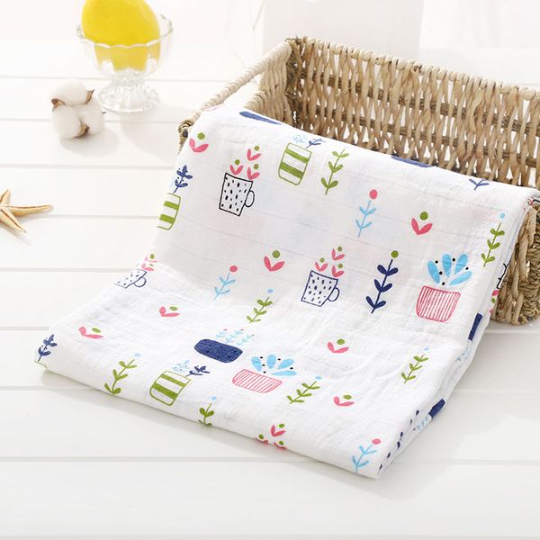 

muslin 100% cotton baby swaddles soft newborn blankets month bath towel gauze infant wrap sleepsack stroller cover shower gifts