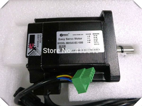 

leadshine hybrid servo motor 86hbm40-ec equal to 86hs40-ec 1.8 degree 2 phase nema 34 with encoder and 1.0 n.m torque