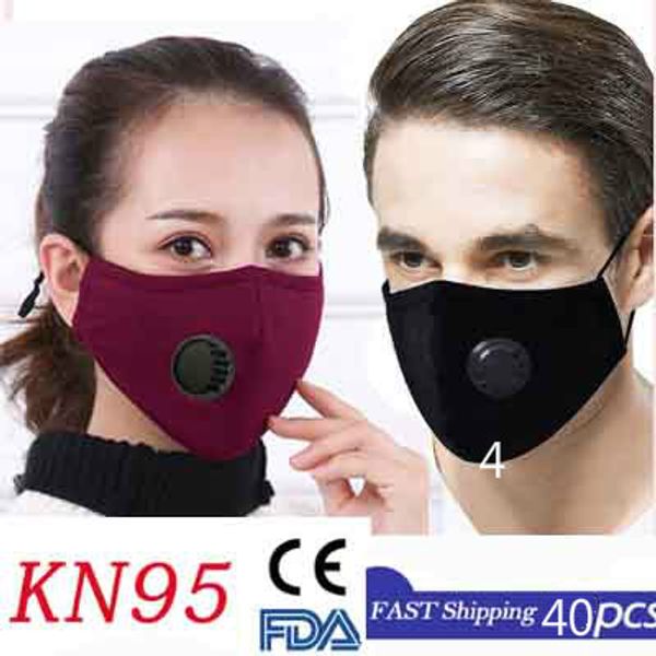

dhl mascarillas face mask anti-dust smoke outdoor indoor adjustable & reusable protection pm2.5 filters mouth masks for women man