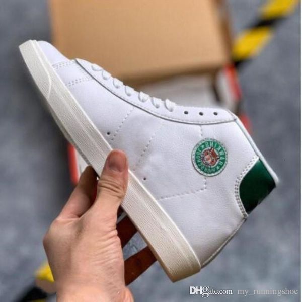 

new release blazer mid x hawkins high school sport stranger things basketball shoes women men designer sneakers trainers