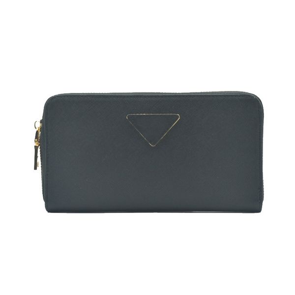 

new ladies fashion leather long zipper wallet, Red;black