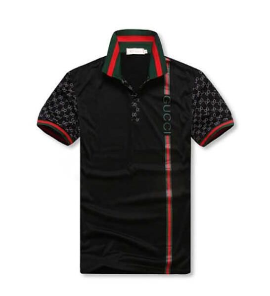 

low price wholesale 2019 new g fashion men's summer euro us leisure pants collocation lapel polo t shirts for men italy polo shirt, White;black
