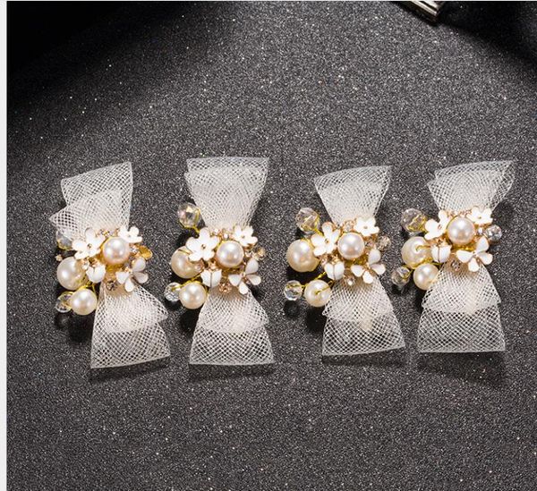 

bridal crystal headdress white wedding dress accessories bridal handmade headwear, Silver