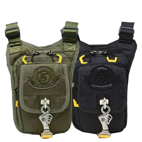 

men's waterproof nylon leg bag drop fanny waist pack thigh belt hip bum travel cross body messenger shoulder pack new