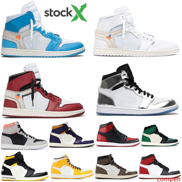 

1s mid og 1 3 spider-man travis scotts low fearless obsidian women mens basketball shoes banned bred toe chicago sport designer sneakers