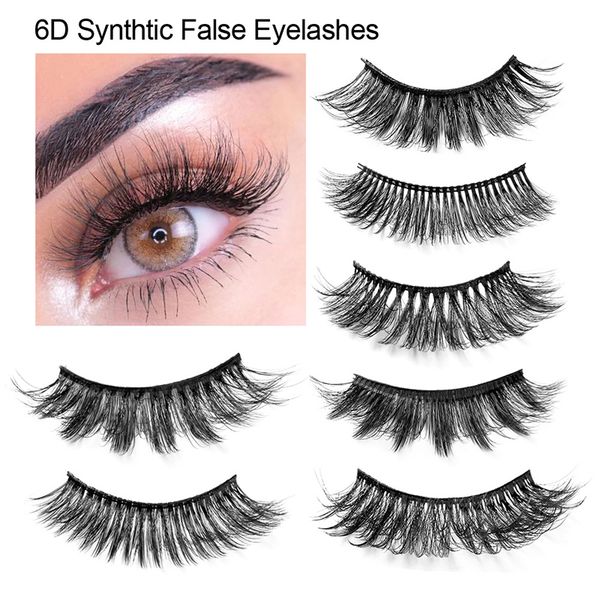 

false eyelashes mink handmade 3d lashes full strip soft makeup exaggerate cross bushy