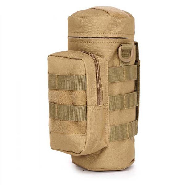 

camping sports water bag new outdoor tactical molle system bottle bag kettle pouch holder 2019