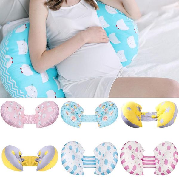 

pregnancy pillow stomach pillow multi-function u-shaped pillows cushion support for belly back leg hip