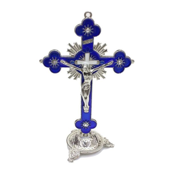 

church relics jesus on the stand cross wall crucifix antique home chapel decor 72xf