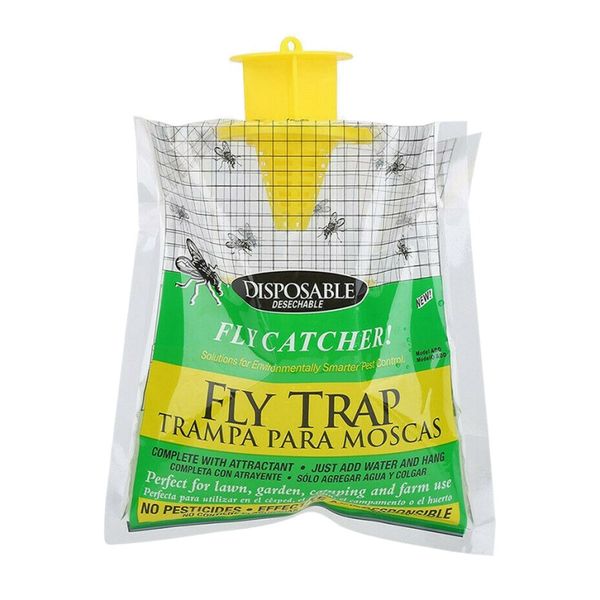 

flycatcher сумка главная сад открытый одноразовая fly catcher управления trap инсектицид мухи мухоловка ловушка аттрактант