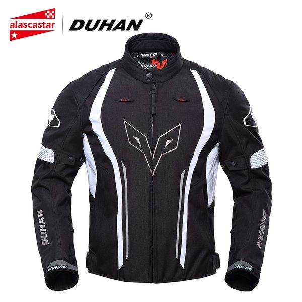 

duhan motorcycle jacket waterproof outdoor sports motorbike riding long jacket protective with five protector guards d-205