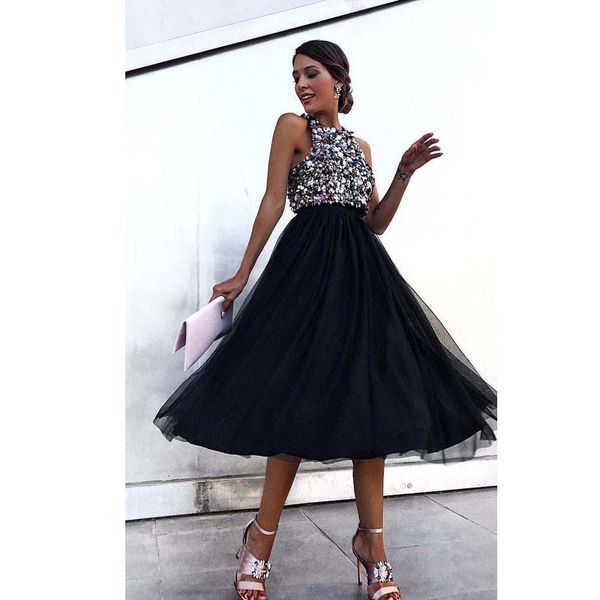 

sparkly sequined homecoming dresses short prom dresses a line knee-length formal party cocktail dresses custom made, Blue;pink