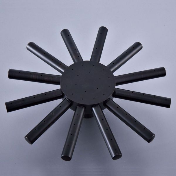 

oil rubbed bronze showerhead star shape bath rainfall shower head bathroom rain sprayer ksd245