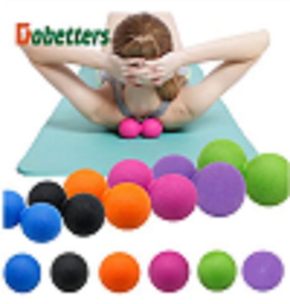 

peanut tpe massage ball body fascia relaxation yoga exercise relieve fitness balls pain muscle relieve yoga peanut ball