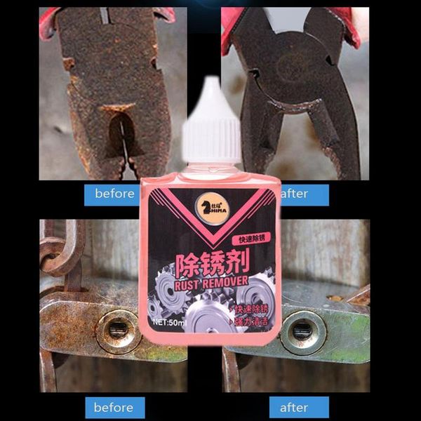 

50ml rust remover window rust inhibitor wheel hub screw derusting spray for derusting metal parts car maintenance