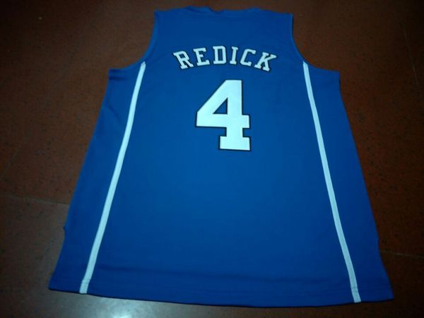 

custom men youth women vintage duke blue devils #4 jj redick college basketball jersey size s-4xl or custom any name or number jersey, Black