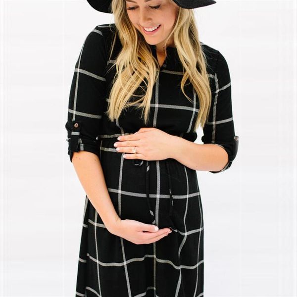 

maternity gown for p shoot pregnancy long sleeve dress pregnant long evening dress for pregnant women 2020 new, White