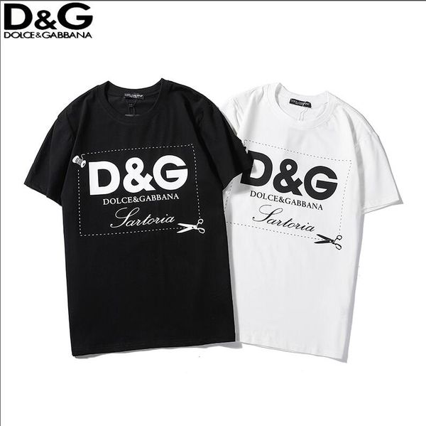 

summer fashion designers men's shirt t-shirt letter embroidery t-shirt men's brand short-sleeved t-shirt women's shirt-013, White