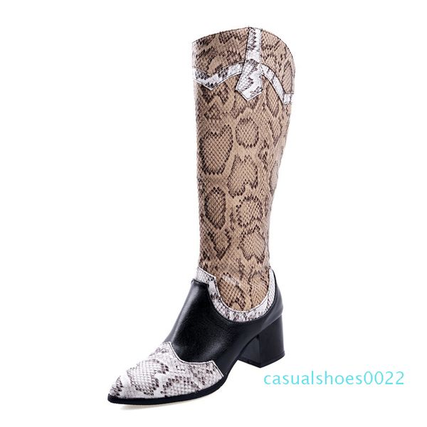 

boots winter boots air side zipper high c22, Black