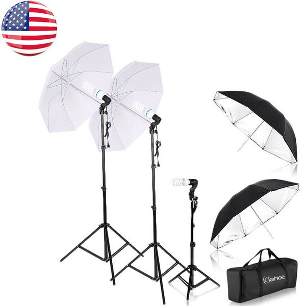 

45 вт 33 дюймов фотостудия освещение комплект держатели зонтов фон стенд комплект сша горячий предмет