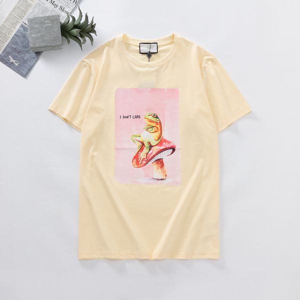 

2020 new summer style leisure lady men 091 zoo rabbit elephant digital print t-shirt -2xl 101064, White