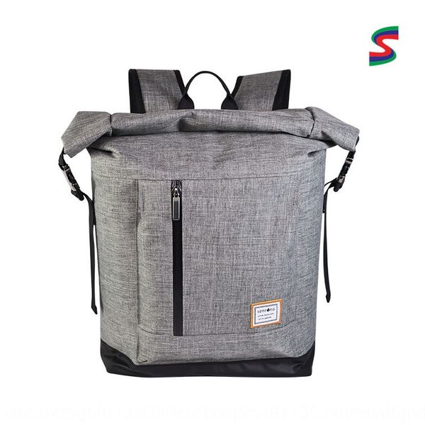 

american roll slide self-owned cation oxford cloth computer bag pattern computer bag backpack oxford cloth backpack