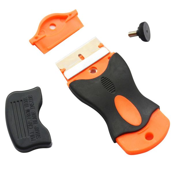 

plastic handle razor scraper ceramic glass oven window tinting tool blade spatula cleaning tool
