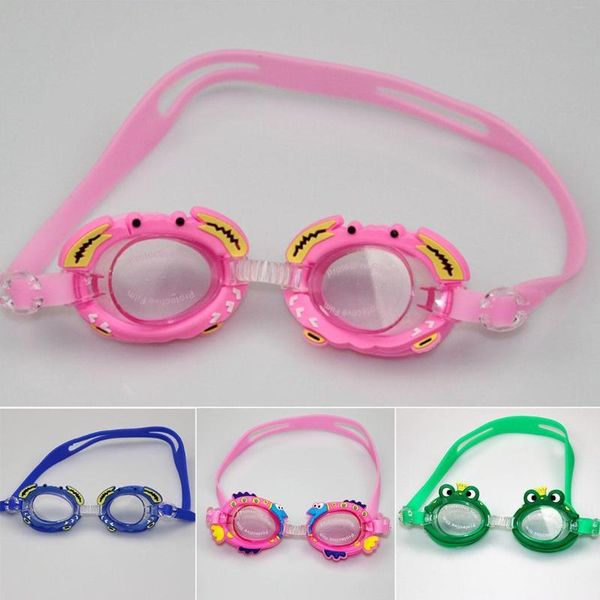 

children cute animal shape waterproof soft anti-fog 3-8 years old swimming anti-fog, watereproof goggles