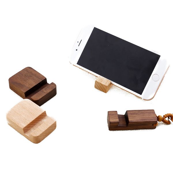 

portable wood phone holder for iphone 11 pro max universal deskbracket stand for samsung s10