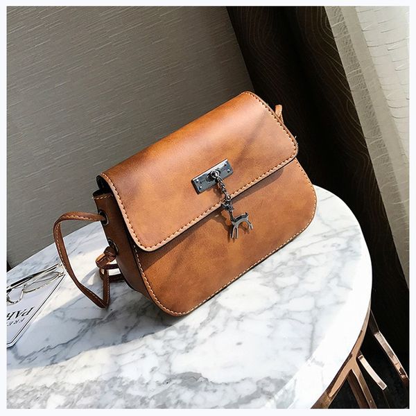 

women's bag fashion saddle bag shoulder diagonal small retro small wholesale