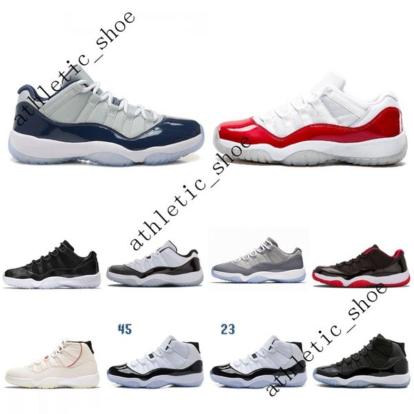 

2018 11 men basketball shoes high midnight navy gym red low bred barons university blue varsity red closing ceremony concord sneakers sports