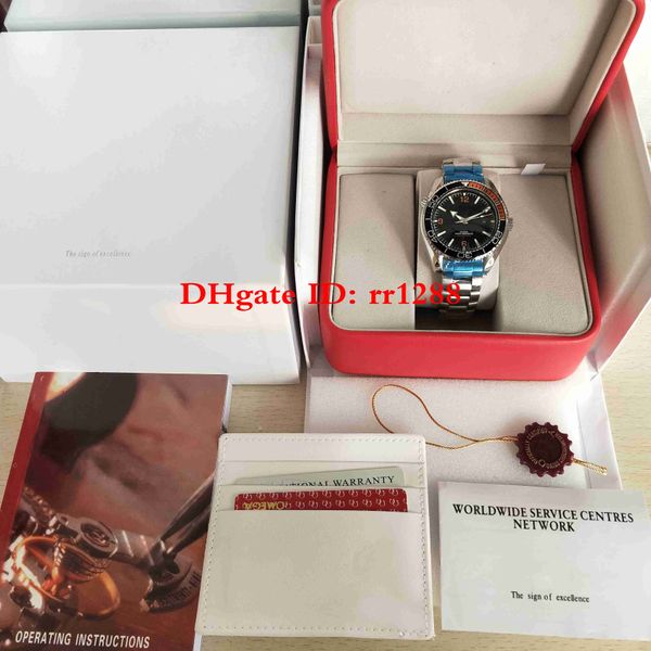 

600m watch co-axial planet ocean 215.30.44.21.01.002 calendar watch mens watches automatic wristwatches, Slivery;brown