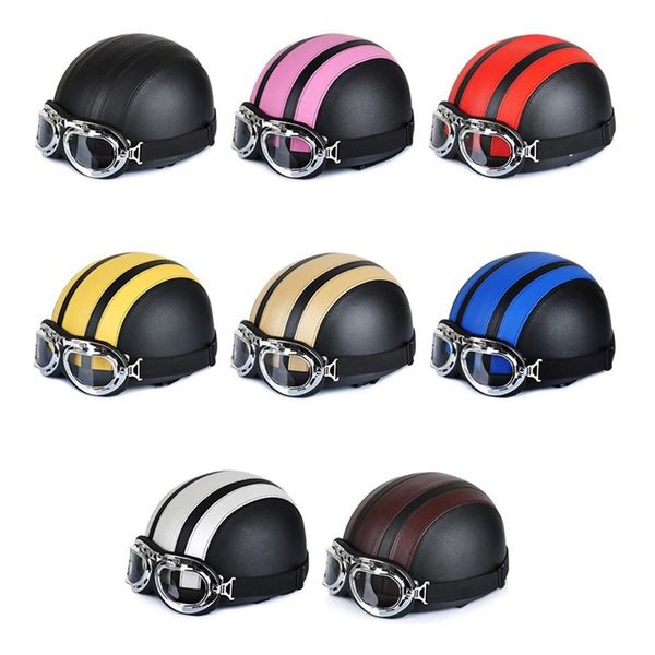 

new fashion helmets for motorcycle retro half helmet motorcycle helmet vintage