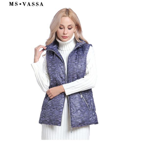 

ms vassa women plus size vest fashion female waist coat padded sleeveless jacket lady casual brand outerwear oversize 6xl 11xl, Black;white