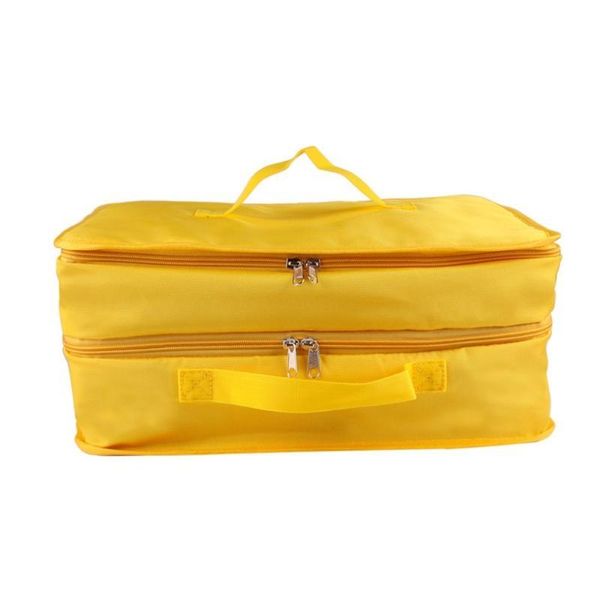 Multifunktionale faltbare Reisetasche, Aufnahmetasche, dreilagige Taschen, Gepäckpackung, Polyester, Doppelhaken