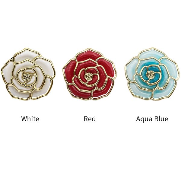 

purse restaurant rose shaped bag hook table handbag holder metal round anti slip portable foldable cafe hanger decoration mini
