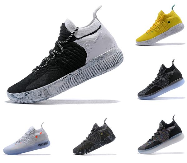 

kd 11 basketball shoes off mens designer shoes zoom kevin durant 11s running athletic shoes white red luxury ep elite low sneakers