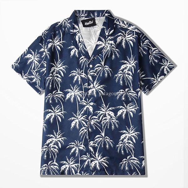 

модные дизайнерские мужские повседневные рубашки удобные мужские хип-хоп короткие рукава высокое качество мужские женские повседневные рубаш, White;black