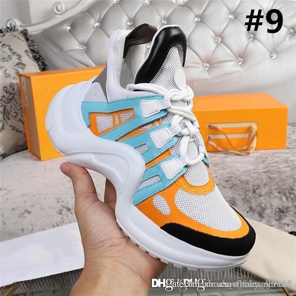 

lovers dad shoes pvc adhesive splice imported cowhide inner lining suede shock absorption sneakers,with original box 35-45, Black