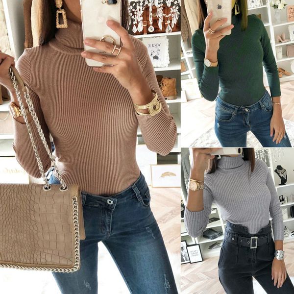 

lasperal skinny turtleneck thin autumn women sweater club party bodycon knit pullovers slim fit bodysuit fashion sweaters, White;black