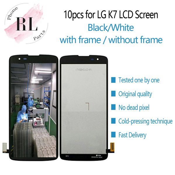 

original for lg k7 x210 x210ds lcd display touch screen lcd screen digitizer replacement parts with frame