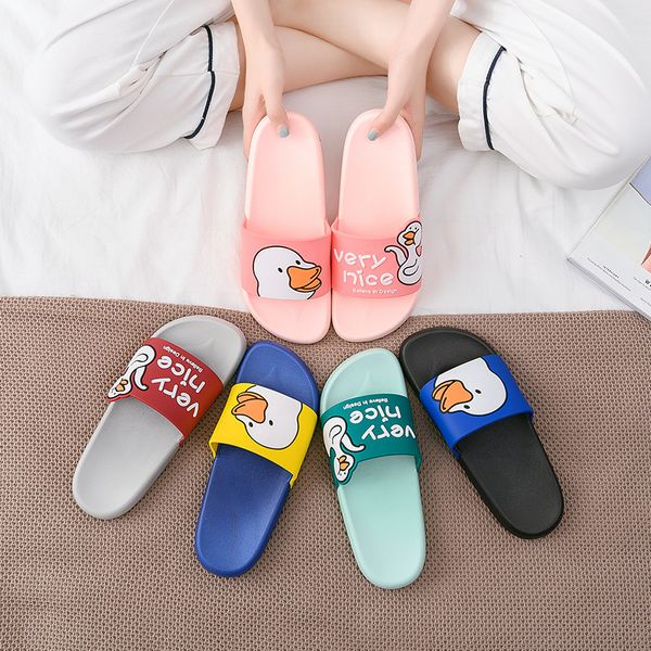 

summer kids slippers cute cartoon children slippers home soft antislip baby beach sandals for boy girl wholesale, Black;grey