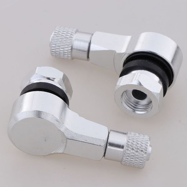 

2pcs pack lightweight motorcycle tyre pressure guard valve stem with dust cap cover