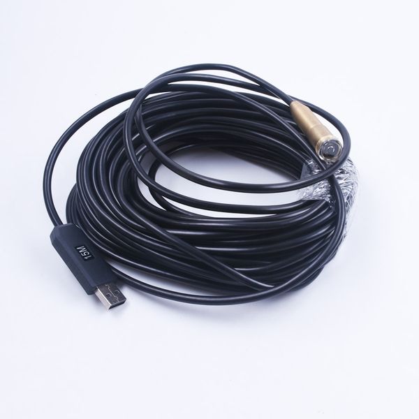 

14.5mm waterproof usb endoscope with 4 led inspection camera borescope 15m cable usb endoscope camera
