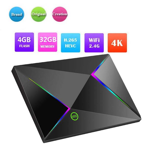 

1 pc m9 z8 h6 quad core 6k u b3 0 3d android 9 0 tv box 4gb ram 32gb 64gb rom thou and daily updated movie tv how lifetime