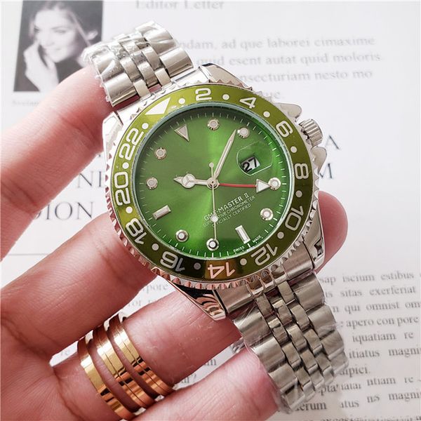 

men luxury mens watches dial luxury automatic mens day date fashion designer watch watches wristwatches movement watche, Slivery;brown